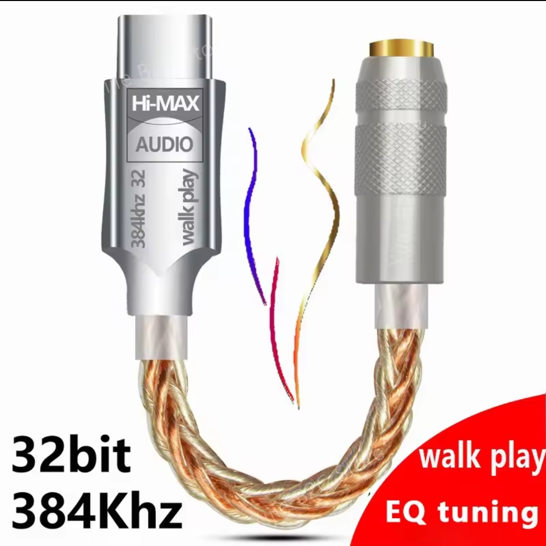 Amplificador DAC Tipo C a 3.5mm